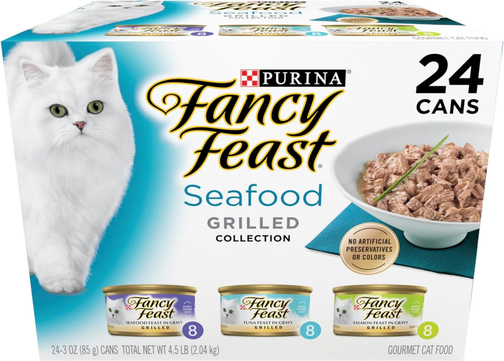 Fancy Feast cat food reviews